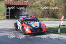 11, Thierry Neuville Martijn Wydaeghe, Hyundai i20 N Rally1 HYBRID.  17-20.10.2024. World Rally Championship, Rd 12, Central Europe Rally, Germany, Austria, Czechia. www.xpbimages.com, EMail: requests@xpbimages.com © Copyright: XPB Images