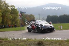 Elfyn Evans (GBR) / Scott Martin (GBR) Toyota Gazoo Racing WRT, Toyota Yaris Rally1 Hybrid. 17-20.10.2024. World Rally Championship, Rd 12, Central Europe Rally, Germany, Austria, Czechia. www.xpbimages.com, EMail: requests@xpbimages.com © Copyright: XPB Images