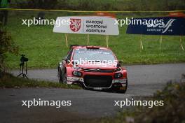 Nikolay Gryazin (RUS) / Konstantin Aleksandrov (RUS) DG Sport Competition Citroen C3 RC2 Rally2. 17-20.10.2024. World Rally Championship, Rd 12, Central Europe Rally, Germany, Austria, Czechia. www.xpbimages.com, EMail: requests@xpbimages.com © Copyright: XPB Images