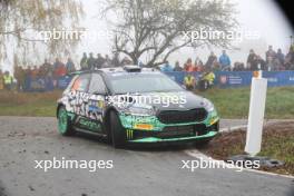 Oliver Solberg (NOR) / Elliott Edmondson (GBR) Toksport WRT Skodia Fabia RS RC2 Rally2. 17-20.10.2024. World Rally Championship, Rd 12, Central Europe Rally, Germany, Austria, Czechia. www.xpbimages.com, EMail: requests@xpbimages.com © Copyright: XPB Images