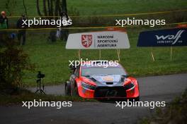 Ott Tanak (EST) / Martin Jarveoja (EST) M-Sport Ford World Rally Team, Ford Puma Rally1 Hybrid. 17-20.10.2024. World Rally Championship, Rd 12, Central Europe Rally, Germany, Austria, Czechia. www.xpbimages.com, EMail: requests@xpbimages.com © Copyright: XPB Images