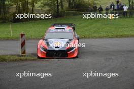 Ott Tanak (EST) / Martin Jarveoja (EST) M-Sport Ford World Rally Team, Ford Puma Rally1 Hybrid. 17-20.10.2024. World Rally Championship, Rd 12, Central Europe Rally, Germany, Austria, Czechia. www.xpbimages.com, EMail: requests@xpbimages.com © Copyright: XPB Images