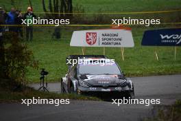 Takamoto Katsuta (JPN) / Aaron Johnston (IRE) Toyota Gazoo Racing WRT, Toyota Yaris Rally1 Hybrid. 17-20.10.2024. World Rally Championship, Rd 12, Central Europe Rally, Germany, Austria, Czechia. www.xpbimages.com, EMail: requests@xpbimages.com © Copyright: XPB Images