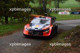 Thierry Neuville (BEL) / Martijn Wydaeghe (BEL), Hyundai Shell Mobis WRT, Hyundai i20 N Rally1 Hybrid. 17-20.10.2024. World Rally Championship, Rd 12, Central Europe Rally, Germany, Austria, Czechia. www.xpbimages.com, EMail: requests@xpbimages.com © Copyright: XPB Images