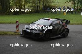 Sebastien Ogier (FRA) / Vincent Landais (FRA) Toyota Gazoo Racing WRT, Toyota GR Yaris Rally 1 Hybrid. 17-20.10.2024. World Rally Championship, Rd 12, Central Europe Rally, Germany, Austria, Czechia. www.xpbimages.com, EMail: requests@xpbimages.com © Copyright: XPB Images