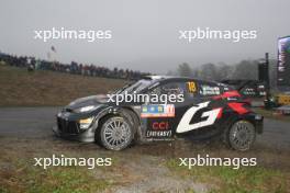 Takamoto Katsuta (JPN) / Aaron Johnston (IRE) Toyota Gazoo Racing WRT, Toyota Yaris Rally1 Hybrid. 17-20.10.2024. World Rally Championship, Rd 12, Central Europe Rally, Germany, Austria, Czechia. www.xpbimages.com, EMail: requests@xpbimages.com © Copyright: XPB Images