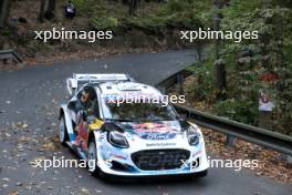 Adrien Fourmaux (FRA) / Alexandre Coria (FRA) M-Sport Ford World Rally Team Ford Puma Rally1 Hybrid. 17-20.10.2024. World Rally Championship, Rd 12, Central Europe Rally, Germany, Austria, Czechia. www.xpbimages.com, EMail: requests@xpbimages.com © Copyright: XPB Images