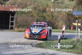 11, Thierry Neuville Martijn Wydaeghe, Hyundai i20 N Rally1 HYBRID.  17-20.10.2024. World Rally Championship, Rd 12, Central Europe Rally, Germany, Austria, Czechia. www.xpbimages.com, EMail: requests@xpbimages.com © Copyright: XPB Images