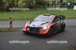 Andreas Mikkelsen (NOR) / Torstein Eriksen (NOR) Hyundai Shell Mobis World Rally Team, Hyundai i20 M Rally1 Hybrid. 17-20.10.2024. World Rally Championship, Rd 12, Central Europe Rally, Germany, Austria, Czechia. www.xpbimages.com, EMail: requests@xpbimages.com © Copyright: XPB Images