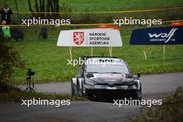 Elfyn Evans (GBR) / Scott Martin (GBR) Toyota Gazoo Racing WRT, Toyota Yaris Rally1 Hybrid. 17-20.10.2024. World Rally Championship, Rd 12, Central Europe Rally, Germany, Austria, Czechia. www.xpbimages.com, EMail: requests@xpbimages.com © Copyright: XPB Images