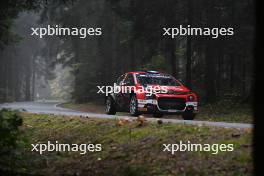 Yohan Rossel (FRA) / Florian Barral (FRA) DG Sport Competition Citroen C3 Rally2. 17-20.10.2024. World Rally Championship, Rd 12, Central Europe Rally, Germany, Austria, Czechia. www.xpbimages.com, EMail: requests@xpbimages.com © Copyright: XPB Images