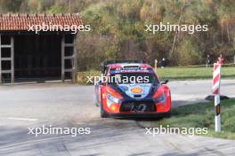 8, Ott Tanak, Martin Jarveoja, Hyundai Shell Mobis WRT, Hyundai i20 N Rally1.  17-20.10.2024. World Rally Championship, Rd 12, Central Europe Rally, Germany, Austria, Czechia. www.xpbimages.com, EMail: requests@xpbimages.com © Copyright: XPB Images