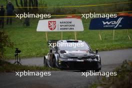 Sebastien Ogier (FRA) / Vincent Landais (FRA) Toyota Gazoo Racing WRT, Toyota GR Yaris Rally 1 Hybrid. 17-20.10.2024. World Rally Championship, Rd 12, Central Europe Rally, Germany, Austria, Czechia. www.xpbimages.com, EMail: requests@xpbimages.com © Copyright: XPB Images