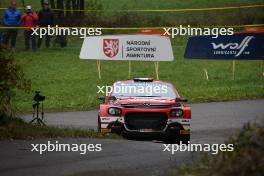 Yohan Rossel (FRA) / Florian Barral (FRA) DG Sport Competition Citroen C3 Rally2. 17-20.10.2024. World Rally Championship, Rd 12, Central Europe Rally, Germany, Austria, Czechia. www.xpbimages.com, EMail: requests@xpbimages.com © Copyright: XPB Images