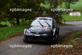 Takamoto Katsuta (JPN) / Aaron Johnston (IRE) Toyota Gazoo Racing WRT, Toyota Yaris Rally1 Hybrid. 17-20.10.2024. World Rally Championship, Rd 12, Central Europe Rally, Germany, Austria, Czechia. www.xpbimages.com, EMail: requests@xpbimages.com © Copyright: XPB Images