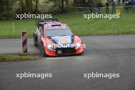 Andreas Mikkelsen (NOR) / Torstein Eriksen (NOR) Hyundai Shell Mobis World Rally Team, Hyundai i20 M Rally1 Hybrid. 17-20.10.2024. World Rally Championship, Rd 12, Central Europe Rally, Germany, Austria, Czechia. www.xpbimages.com, EMail: requests@xpbimages.com © Copyright: XPB Images