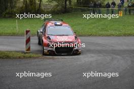 Yohan Rossel (FRA) / Florian Barral (FRA) DG Sport Competition Citroen C3 Rally2. 17-20.10.2024. World Rally Championship, Rd 12, Central Europe Rally, Germany, Austria, Czechia. www.xpbimages.com, EMail: requests@xpbimages.com © Copyright: XPB Images