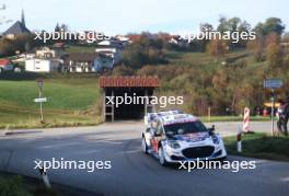 16, Adrien Fourmaux, Alexandre Coria, M-Sport Ford WRT, Ford Puma Rally. 17-20.10.2024. World Rally Championship, Rd 12, Central Europe Rally, Germany, Austria, Czechia. www.xpbimages.com, EMail: requests@xpbimages.com © Copyright: XPB Images