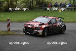 Nikolay Gryazin (RUS) / Konstantin Aleksandrov (RUS) DG Sport Competition Citroen C3 RC2 Rally2. 17-20.10.2024. World Rally Championship, Rd 12, Central Europe Rally, Germany, Austria, Czechia. www.xpbimages.com, EMail: requests@xpbimages.com © Copyright: XPB Images