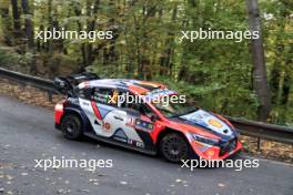 Thierry Neuville (BEL) / Martijn Wydaeghe (BEL), Hyundai Shell Mobis WRT, Hyundai i20 N Rally1 Hybrid. 17-20.10.2024. World Rally Championship, Rd 12, Central Europe Rally, Germany, Austria, Czechia. www.xpbimages.com, EMail: requests@xpbimages.com © Copyright: XPB Images