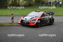 Thierry Neuville (BEL) / Martijn Wydaeghe (BEL), Hyundai Shell Mobis WRT, Hyundai i20 N Rally1 Hybrid. 17-20.10.2024. World Rally Championship, Rd 12, Central Europe Rally, Germany, Austria, Czechia. www.xpbimages.com, EMail: requests@xpbimages.com © Copyright: XPB Images