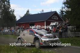 69, Kalle Rovanpera, Jonne Halttunen, Toyota GR Yaris Rally1 HYBRID.  01-04.08.2024. World Rally Championship, Rd 9, Rally Finalnd, Jyvaskyla. www.xpbimages.com, EMail: requests@xpbimages.com © Copyright: XPB Images