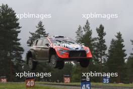 4, Esapekka Lappi, Janne Ferm, Hyundai i20 N Rally1 HYBRID.  01-04.08.2024. World Rally Championship, Rd 9, Rally Finalnd, Jyvaskyla. www.xpbimages.com, EMail: requests@xpbimages.com © Copyright: XPB Images