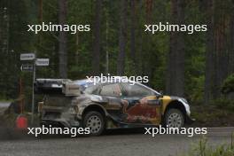 16, Adrien Fourmaux, Alexandre Coria, M-Sport Ford WRT, Ford Puma Rally1.  01-04.08.2024. World Rally Championship, Rd 9, Rally Finalnd, Jyvaskyla. www.xpbimages.com, EMail: requests@xpbimages.com © Copyright: XPB Images