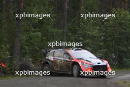 4, Esapekka Lappi, Janne Ferm, Hyundai i20 N Rally1 HYBRID.  01-04.08.2024. World Rally Championship, Rd 9, Rally Finalnd, Jyvaskyla. www.xpbimages.com, EMail: requests@xpbimages.com © Copyright: XPB Images