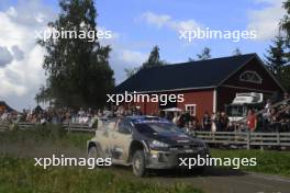 17, Sebastien Ogier, Vicent Landias, Toyota GR Yaris Rally1 HYBRID.  01-04.08.2024. World Rally Championship, Rd 9, Rally Finalnd, Jyvaskyla. www.xpbimages.com, EMail: requests@xpbimages.com © Copyright: XPB Images