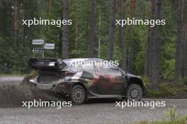 18, Takamoto Katsuta, Aaron Johnston, Toyota GR Yaris Rally1 HYBRID.  01-04.08.2024. World Rally Championship, Rd 9, Rally Finalnd, Jyvaskyla. www.xpbimages.com, EMail: requests@xpbimages.com © Copyright: XPB Images