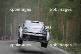 17, Sebastien Ogier, Vicent Landias, Toyota GR Yaris Rally1 HYBRID.  01-04.08.2024. World Rally Championship, Rd 9, Rally Finalnd, Jyvaskyla. www.xpbimages.com, EMail: requests@xpbimages.com © Copyright: XPB Images