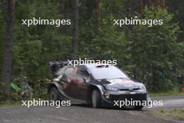 18, Takamoto Katsuta, Aaron Johnston, Toyota GR Yaris Rally1 HYBRID.  01-04.08.2024. World Rally Championship, Rd 9, Rally Finalnd, Jyvaskyla. www.xpbimages.com, EMail: requests@xpbimages.com © Copyright: XPB Images