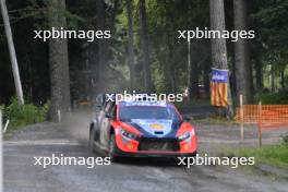 4, Esapekka Lappi, Janne Ferm, Hyundai i20 N Rally1 HYBRID.  01-04.08.2024. World Rally Championship, Rd 9, Rally Finalnd, Jyvaskyla. www.xpbimages.com, EMail: requests@xpbimages.com © Copyright: XPB Images