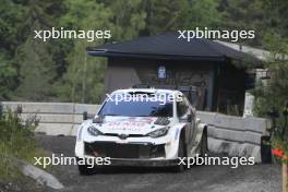 05, Sami Pajari, Enni Malkonen, Toyota GR Yaris Rally1 HYBRID.  01-04.08.2024. World Rally Championship, Rd 9, Rally Finalnd, Jyvaskyla. www.xpbimages.com, EMail: requests@xpbimages.com © Copyright: XPB Images