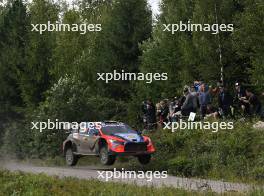 11, Thierry Neuville Martijn Wydaeghe, Hyundai i20 N Rally1 HYBRID.  01-04.08.2024. World Rally Championship, Rd 9, Rally Finalnd, Jyvaskyla. www.xpbimages.com, EMail: requests@xpbimages.com © Copyright: XPB Images