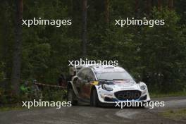 16, Adrien Fourmaux, Alexandre Coria, M-Sport Ford WRT, Ford Puma Rally1.  01-04.08.2024. World Rally Championship, Rd 9, Rally Finalnd, Jyvaskyla. www.xpbimages.com, EMail: requests@xpbimages.com © Copyright: XPB Images