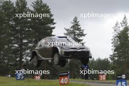 17, Sebastien Ogier, Vicent Landias, Toyota GR Yaris Rally1 HYBRID.  01-04.08.2024. World Rally Championship, Rd 9, Rally Finalnd, Jyvaskyla. www.xpbimages.com, EMail: requests@xpbimages.com © Copyright: XPB Images