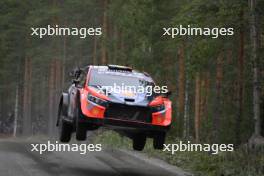 11, Thierry Neuville Martijn Wydaeghe, Hyundai i20 N Rally1 HYBRID.  01-04.08.2024. World Rally Championship, Rd 9, Rally Finalnd, Jyvaskyla. www.xpbimages.com, EMail: requests@xpbimages.com © Copyright: XPB Images