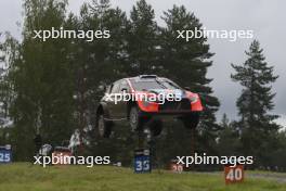 4, Esapekka Lappi, Janne Ferm, Hyundai i20 N Rally1 HYBRID.  01-04.08.2024. World Rally Championship, Rd 9, Rally Finalnd, Jyvaskyla. www.xpbimages.com, EMail: requests@xpbimages.com © Copyright: XPB Images