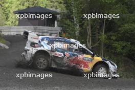 16, Adrien Fourmaux, Alexandre Coria, M-Sport Ford WRT, Ford Puma Rally1.  01-04.08.2024. World Rally Championship, Rd 9, Rally Finalnd, Jyvaskyla. www.xpbimages.com, EMail: requests@xpbimages.com © Copyright: XPB Images