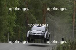 17, Sebastien Ogier, Vicent Landias, Toyota GR Yaris Rally1 HYBRID.  01-04.08.2024. World Rally Championship, Rd 9, Rally Finalnd, Jyvaskyla. www.xpbimages.com, EMail: requests@xpbimages.com © Copyright: XPB Images