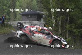 69, Kalle Rovanpera, Jonne Halttunen, Toyota GR Yaris Rally1 HYBRID.  01-04.08.2024. World Rally Championship, Rd 9, Rally Finalnd, Jyvaskyla. www.xpbimages.com, EMail: requests@xpbimages.com © Copyright: XPB Images