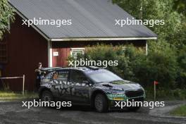 21, Oliver Solberg, Elliott Edmonson, Toksport WRT, Skoda Fabia RS. 01-04.08.2024. World Rally Championship, Rd 9, Rally Finalnd, Jyvaskyla. www.xpbimages.com, EMail: requests@xpbimages.com © Copyright: XPB Images