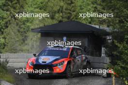 4, Esapekka Lappi, Janne Ferm, Hyundai i20 N Rally1 HYBRID.  01-04.08.2024. World Rally Championship, Rd 9, Rally Finalnd, Jyvaskyla. www.xpbimages.com, EMail: requests@xpbimages.com © Copyright: XPB Images