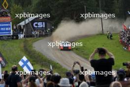 4, Esapekka Lappi, Janne Ferm, Hyundai i20 N Rally1 HYBRID.  01-04.08.2024. World Rally Championship, Rd 9, Rally Finalnd, Jyvaskyla. www.xpbimages.com, EMail: requests@xpbimages.com © Copyright: XPB Images