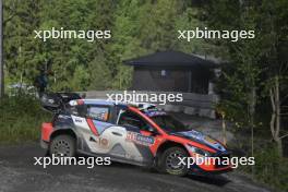 4, Esapekka Lappi, Janne Ferm, Hyundai i20 N Rally1 HYBRID.  01-04.08.2024. World Rally Championship, Rd 9, Rally Finalnd, Jyvaskyla. www.xpbimages.com, EMail: requests@xpbimages.com © Copyright: XPB Images