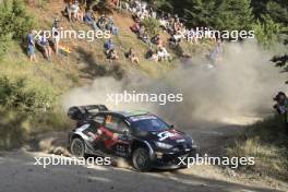 33, Elfyn Evans, Scott Martin, Toyota GR Yaris Rally1 HYBRID.  05-05.09.2024. World Rally Championship, Rd 10, Acropolis  Rally Greece, Lamia. www.xpbimages.com, EMail: requests@xpbimages.com © Copyright: XPB Images