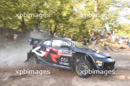 18, Takamoto Katsuta, Aaron Johnston, Toyota GR Yaris Rally1 HYBRID.  05-08.09.2024. World Rally Championship, Rd 10, Acropolis  Rally Greece, Lamia. www.xpbimages.com, EMail: requests@xpbimages.com © Copyright: XPB Images