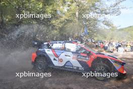 8, Ott Tanak, Martin Jarveoja, Hyundai Shell Mobis WRT, Hyundai i20 N Rally1.  05-08.09.2024. World Rally Championship, Rd 10, Acropolis  Rally Greece, Lamia. www.xpbimages.com, EMail: requests@xpbimages.com © Copyright: XPB Images